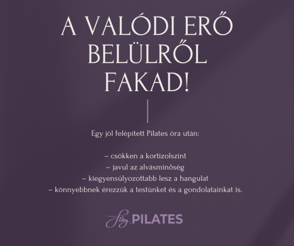 Pilates és a stressz 